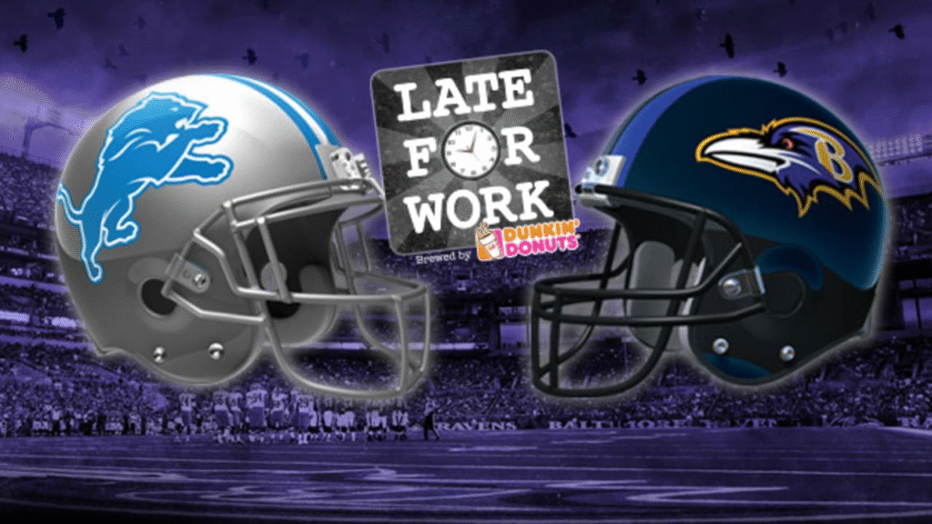 detroit lions vs baltimore ravens match player stats