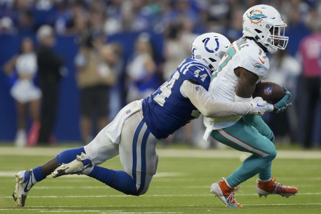 miami dolphins vs indianapolis colts match player stats