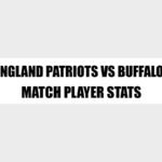new england patriots vs buffalo bills match player stats