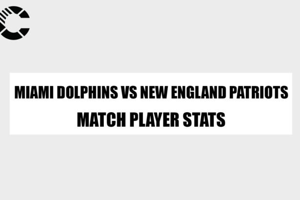 miami dolphins vs new england patriots match player stats