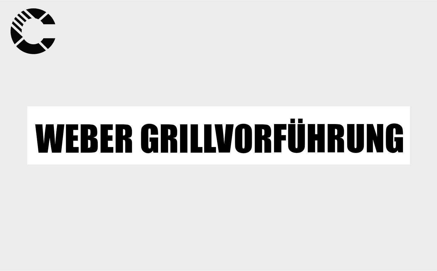 Weber Grillvorführung