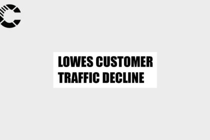 lowes customer traffic decline